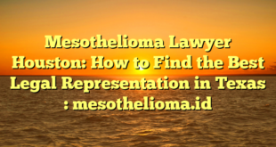Mesothelioma Lawyer Houston: How to Find the Best Legal Representation in Texas : mesothelioma.id